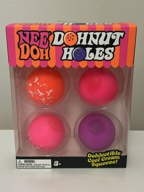 Needoh Dohnut Holes - 4 pack NEW